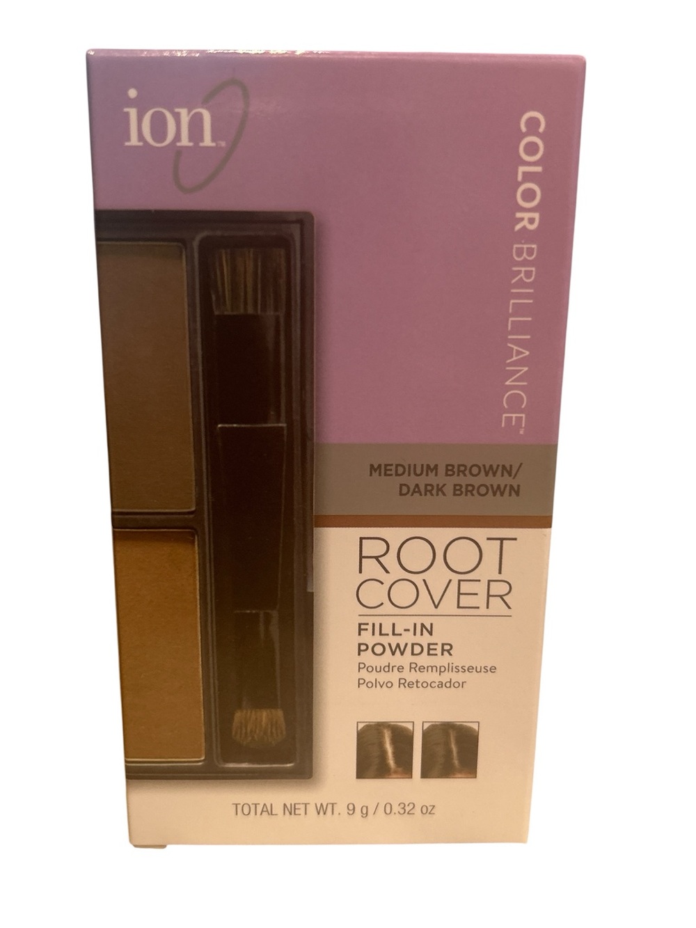 ION Root Cover fill-in powder - Medium
Brown/Dark Brown